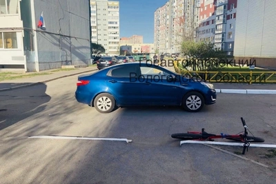 12-летний велосипедист пострадал в ДТП во дворе в Череповце