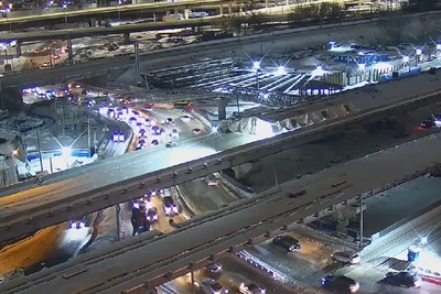 В Новосибирске утром 22 декабря пробки достигли 7 баллов