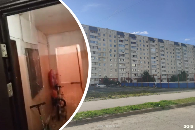 Авария произошла в доме на Высоцкого, 48 | Источник: «МЖК Восточный, Плющихинский» / vk.com, AlexMP54_nsk SIB / 2ГИС