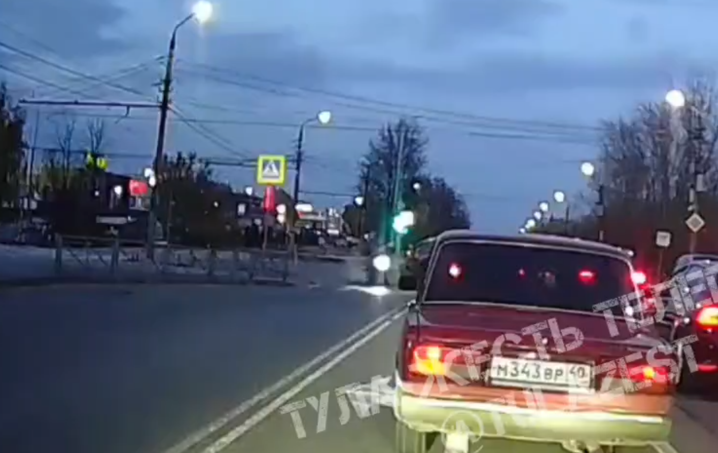 Стали известны подробности жуткого ДТП с мотоциклистом в Туле