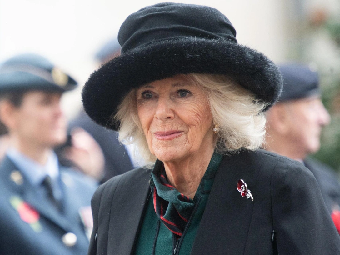 Ее Величество королева Камилла на поминальной службе в Вестминстерском аббатстве, 9 ноября 2023 год | marieclaire.ru