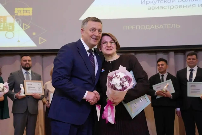 Надежда Карелина | Источник: Губернатор Иркутской области Игорь Кобзев / T.me
