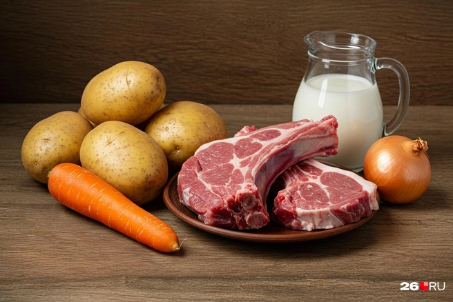 Ингредиенты для шурпы — самые незамысловатые | Источник: Полина Авдошина / Городские медиа