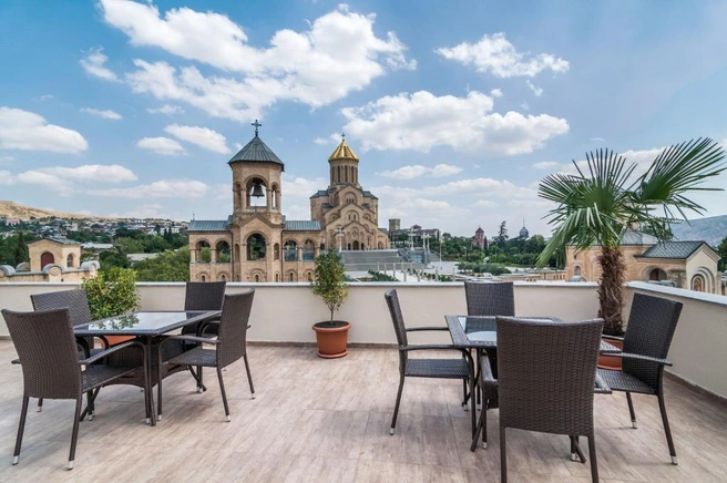 Вид с террасы Liva Hotel | Источник: Booking.com