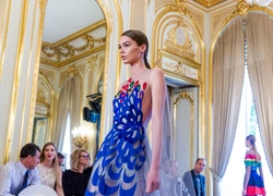 Райские птицы Yanina Couture на Неделе высокой моды в Париже