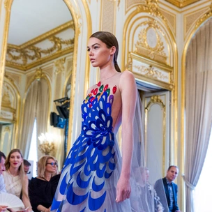 Райские птицы Yanina Couture на Неделе высокой моды в Париже