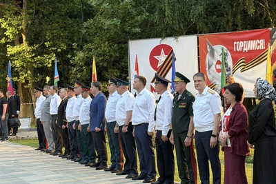 В Дагестане следователи присоединились к акции «Свеча памяти»