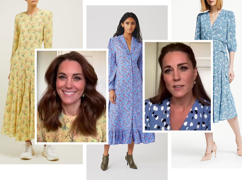 Королева Zoom: как герцогиня Кейт одевается на карантине | marieclaire.ru