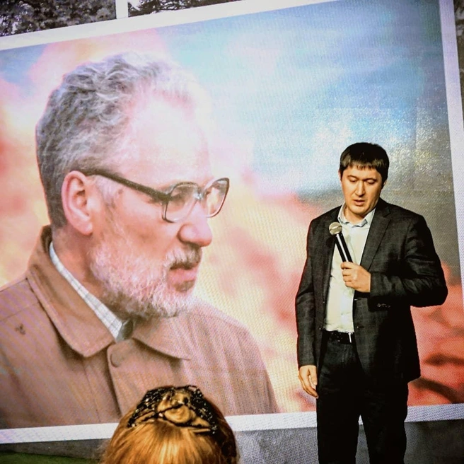 На мероприятии в память о Георгии Чагине | Источник: mahonindn / Instagram.com