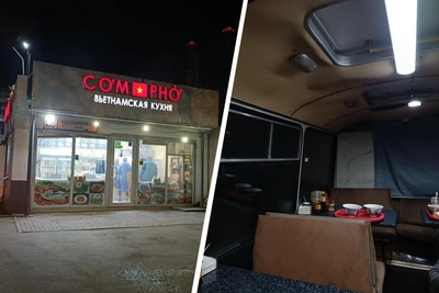 В Москве закрылось вьетнамское кафе Com Pho в старом автобусе ПАЗ