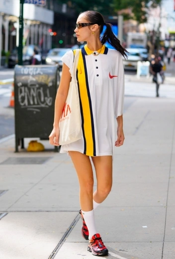 Белла Хадид в Нью-Йорке | marieclaire.ru