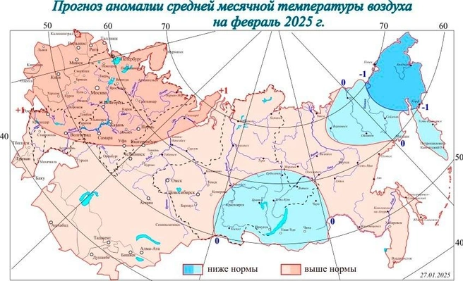 Температура в области выше нормы | Источник: Северное УГМС