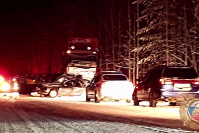 Лесовоз смял машину: погибли пожилые супруги в Иркутской области