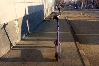 В Екатеринбурге рано появились электросамокаты