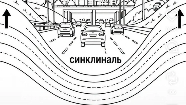 Сутолокская синклиналь | Источник: Дарья Чудинова / instagram (экстремистская организация, деятельность запрещена на территории РФ)