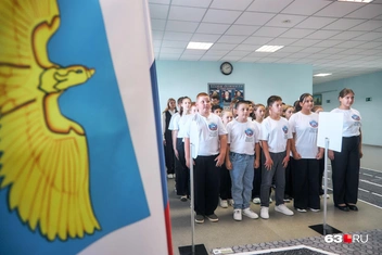 Ребята волновались, но были радостными | Источник: Роман Данилкин / 63.RU