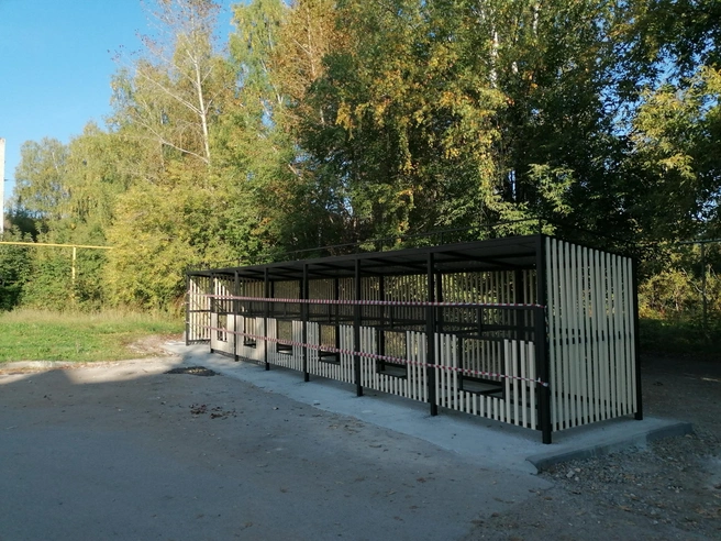 Сделали удобные и красивые площадки для сбора ТКО | Источник: Максим Спиридонов