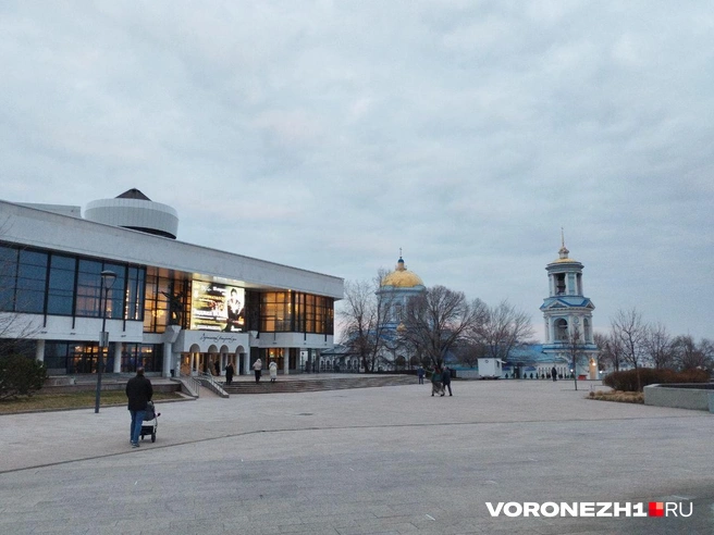 Постановка начиналась в 19:00 | Источник: Дмитрий Волгин / Voronezh1.ru