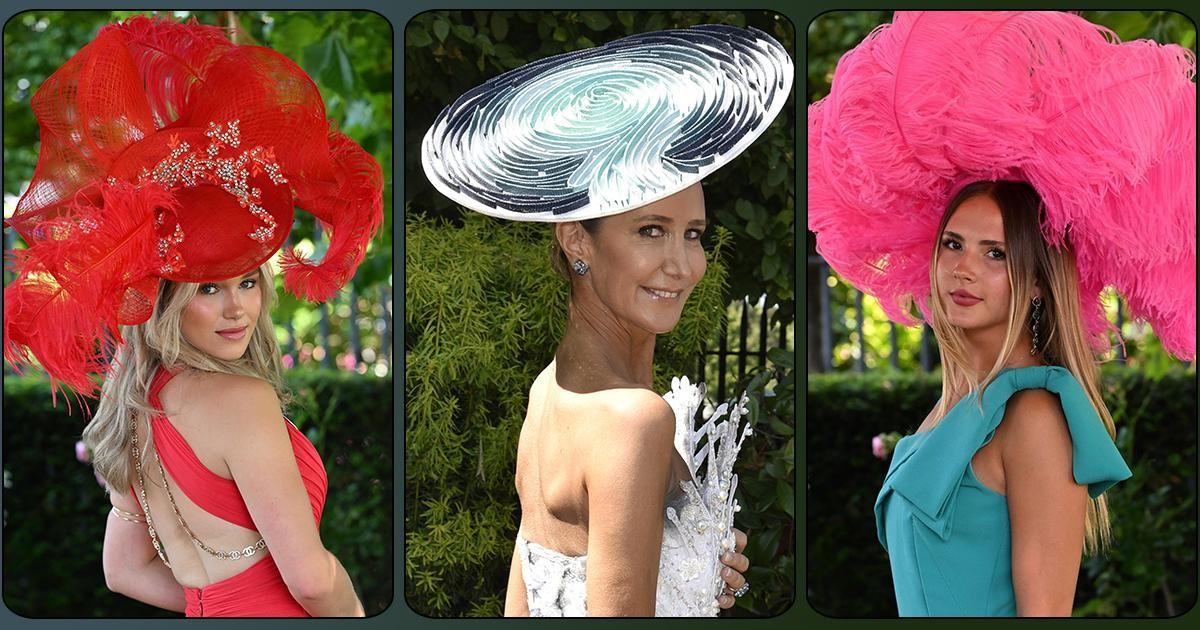 Чайный сервиз, перья и «летающая тарелка»: самые безумные шляпки Royal Ascot-2025