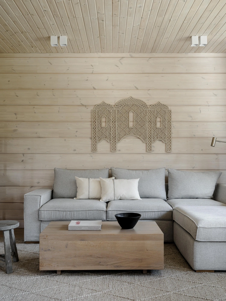 Дом под Санкт-Петербургом. Проект Аси Савельевой и Виктории Сидоровой. | mcmaison.ru