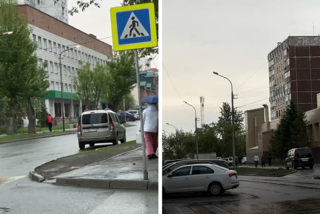Видео было снято вечером в воскресенье | Источник: Татьяна