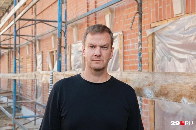 Сергей Зуев&nbsp;— руководитель НПЦ по охране памятников истории и культуры | Источник: Иван Митюшёв / 29.RU