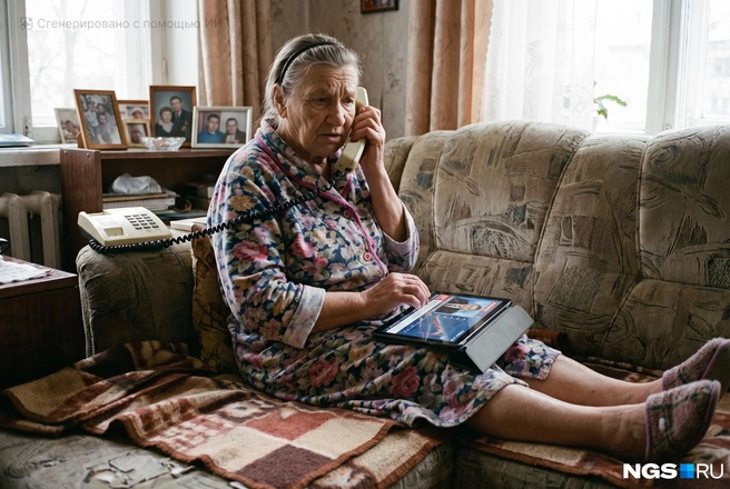 Пожилую женщину напугали незапланированным переводом | Источник: Филипп Сапегин/Городские медиа