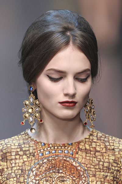 Показ Dolce & Gabbana, осень-зима 2013/14.