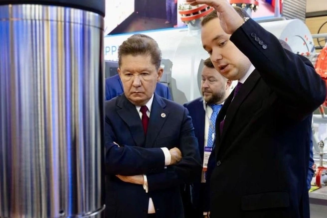 Муров показал Миллеру сложное железо | Источник: компания «Измерон»