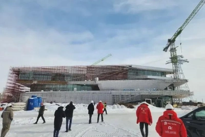 Проверка оснащения пунктов пропуска для канатной дороги в Китай