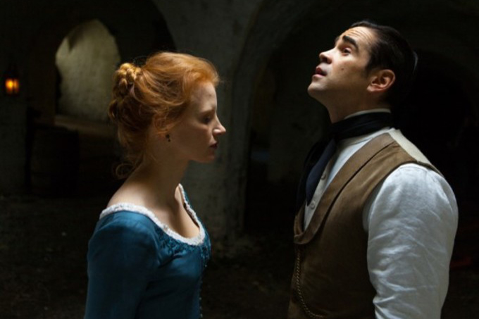 Джессика Честейн (Jessica Chastain), Колин Фаррелл (Colin Farrell) | Источник: Кадр из фильма «Фрекен Юлия»