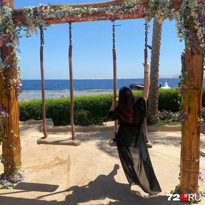 На территории отеля было много локация для фото | Источник: из личного архива Таши Лобовой