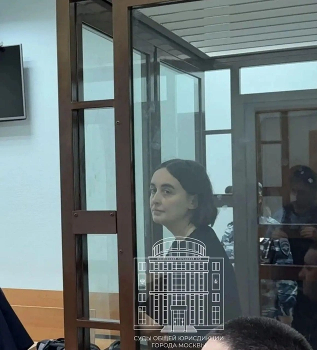 Глава хосписа «Дом с маяком» в зале суда | Источник: Суды общей юрисдикции города Москвы / T.me