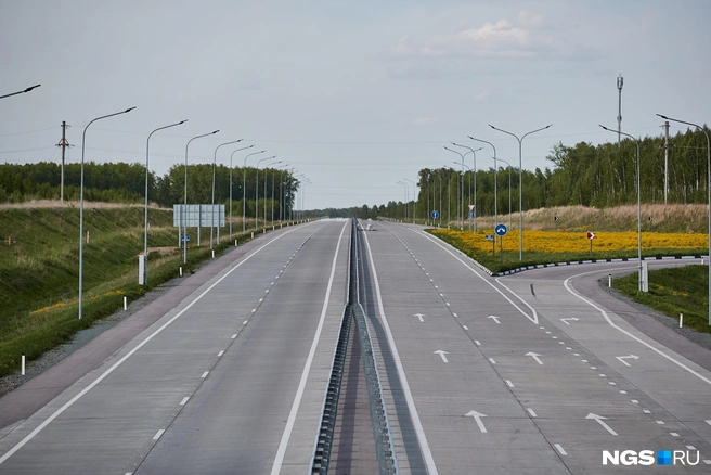 К строительству трассы еще не приступили | Источник: Александр Ощепков / NGS.RU