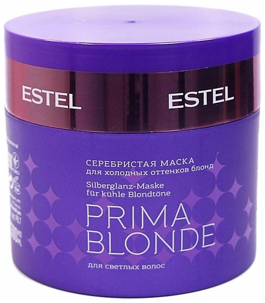 ESTEL Prima Blonde Серебристая маска для холодных оттенков блонд