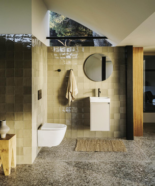 Тренды в дизайне ванных комнат 2022: 1970-е возвращаются!