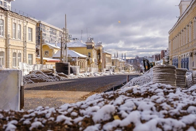 Определены сроки работ на улице Октябрьской Революции