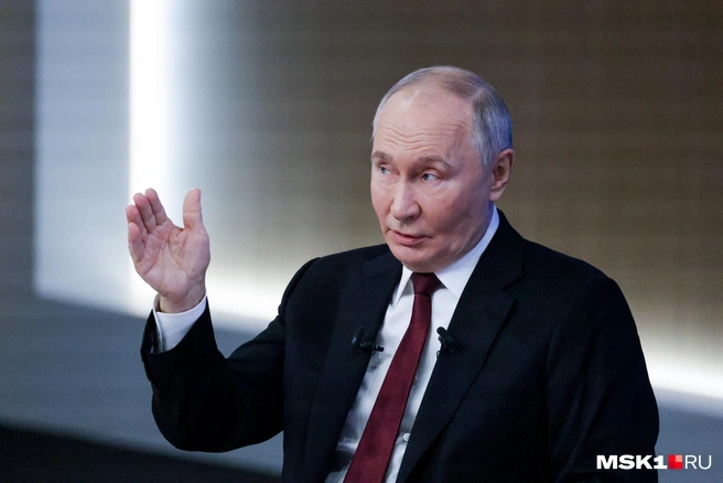 Путин считает, что его преемнику необходимо заручиться доверием россиян на выборах | Источник: Артём Устюжанин / MSK1.RU