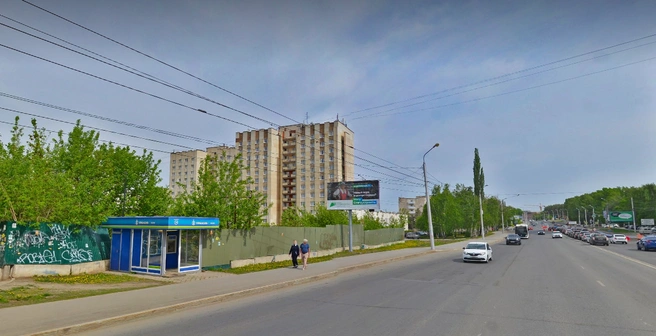 Застройка будет слева, за забором | Источник: yandex.ru/maps