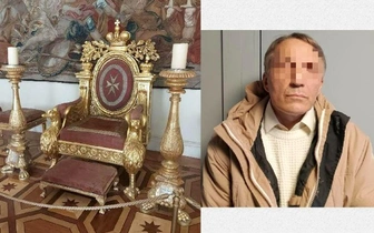 Присел на 847 тыс. руб.: Эрмитаж подал в суд на посетителя, сломавшего мальтийский трон ради селфи