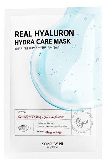 Some By Mi тканевая маска Real Hyaluron Hydra Care Mask с гиалуроновой кислотой