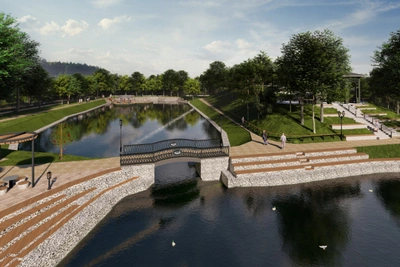 В Вологде представлен проект благоустройства Кремлевского сада