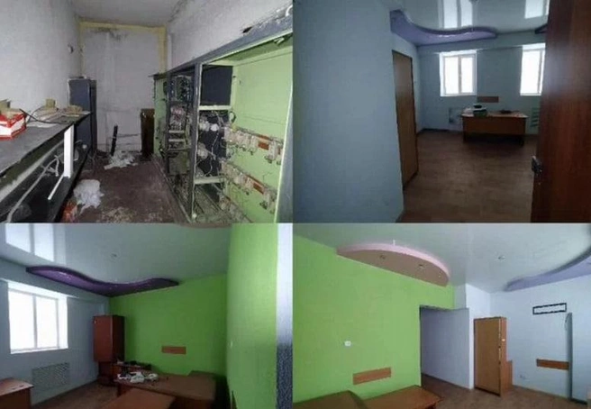 Все еще остался интерьер 2000-х | Источник: Сайт объявлений