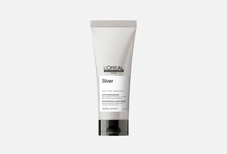 Смываемый уход для седых и обесцвеченных волос от бренда LOREAL PROFESSIONNEL 