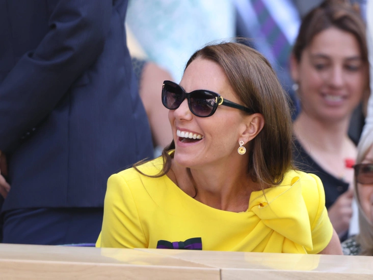 Кейт Миддлтон на Уимблдоне, 9 июля 2022 год