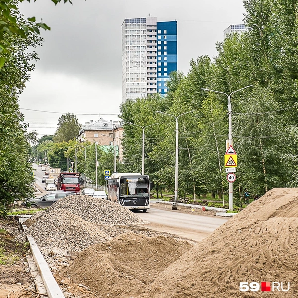 Кое-где можно застать даже такую картину | Источник: Василина Любимова / 59.RU