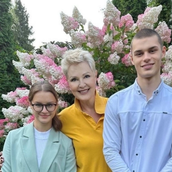 Маргарита Суханкина с детьми