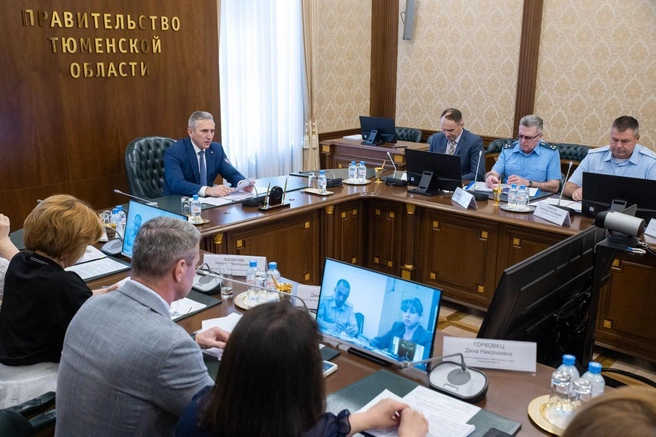 Позитивную статистику обсудили на заседании областной антинаркотической комиссии | Источник: пресс-служба губернатора Тюменской области