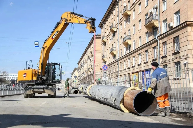 Участок теплосети в Автово, где провалился автобус, уходит на реконструкцию | Источник: АО «Теплосеть Санкт-Петербурга»