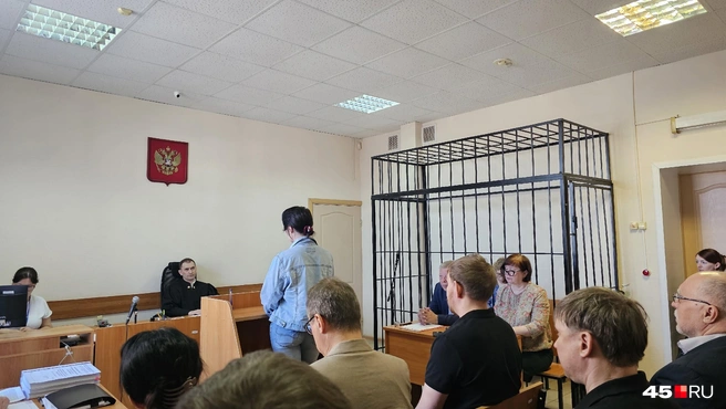 В Курганском городском суде допросили свидетеля по делу Камшиловых | Источник: Дарья Никитченко / 45.RU